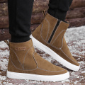 Botas de pelúcia para neve de inverno ao ar livre para homens